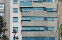Edificio de viviendas en la Calle Argentina (A Coruña)